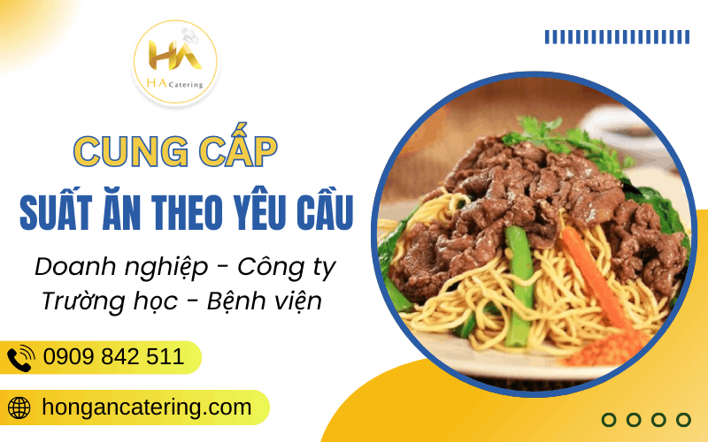 suất ăn theo yêu cầu