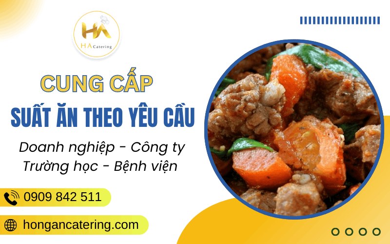 suất ăn theo yêu cầu